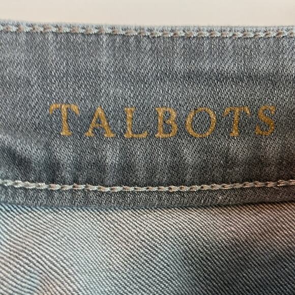 Talbots Signature Gray Ankle Jeans Women’s Size 16 - Picture 8 of 10